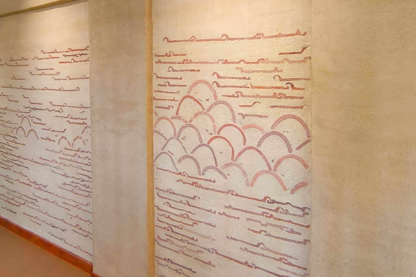 Totem Terre et Couleurs, Véronique Gouesnard, Vincent Guernion, décor, scénographie, scénographe, architecture, design, création, création artistique, terre, terre crue, graphisme, matériaux naturels, écologie, Rennes, Paris.